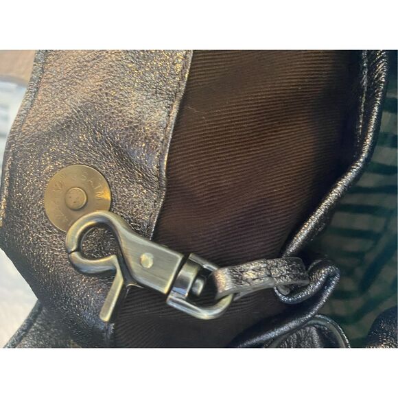 Kooba Silver Mettalic Soft Leather Large Tote - Picture 8 of 10